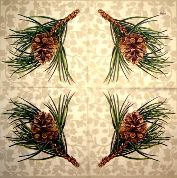 156 Christmas Flowers - 3-ply - Ambiente